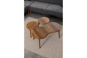 Zalvar Satsbord 100 cm - Sand - Möbler - Bord & matgrupp - Avlastningsbord & sidobord - Satsbord