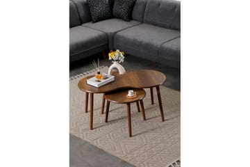 Zalvar Satsbord 100 cm - Sand - Möbler - Bord & matgrupp - Avlastningsbord & sidobord - Satsbord