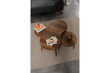 Zalvar Satsbord 100 cm - Sand - Möbler - Bord & matgrupp - Avlastningsbord & sidobord - Satsbord