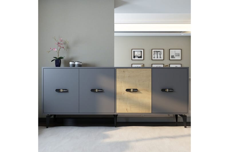 Zaven Konsollbord 180 cm - Antracit - Möbler - Bord & matgrupp - Avlastningsbord & sidobord - Konsolbord & hallbord