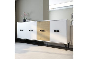 Zaven Konsollbord 180 cm - Vit/Ek - Möbler - Bord & matgrupp - Avlastningsbord & sidobord - Konsolbord & hallbord