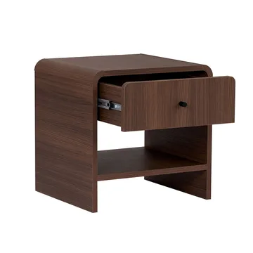 Zavio Sängbord 45x45x40 cm - Milano Walnut - Möbler - Bord & matgrupp - Avlastningsbord & sidobord - Sängbord & nattduksbord