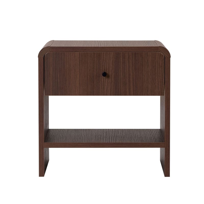 Zavio Sängbord 45x45x40 cm - Milano Walnut - Möbler - Bord & matgrupp - Avlastningsbord & sidobord - Sängbord & nattduksbord