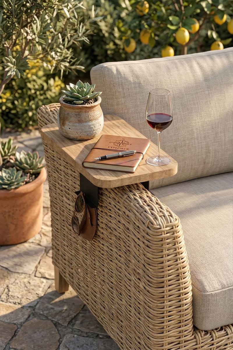 Zayra Armstödsbricka till Soffa - Möbler - Bord & matgrupp - Avlastningsbord & sidobord - Brickbord & småbord