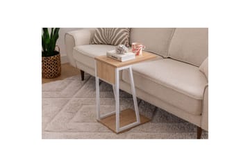 Zeric Sidobord 30 cm - Blå/Vit - Möbler - Bord & matgrupp - Avlastningsbord & sidobord - Lampbord & sidobord