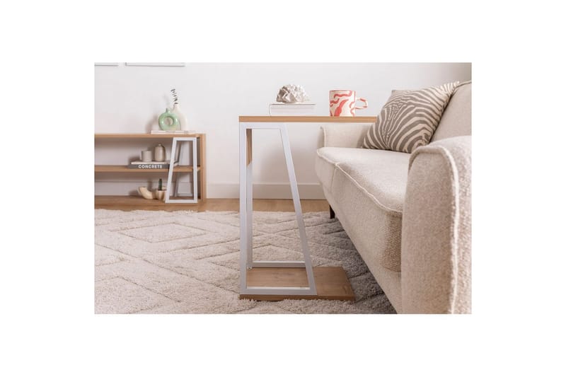 Zeric Sidobord 30 cm - Blå/Vit - Möbler - Bord & matgrupp - Avlastningsbord & sidobord - Lampbord & sidobord