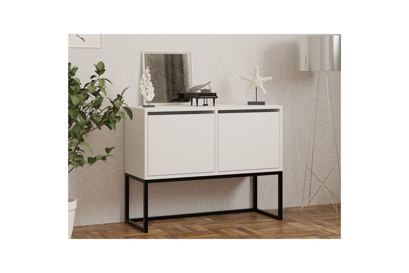 Zermat Konsollbord 90 cm - Vit - Möbler - Bord & matgrupp - Avlastningsbord & sidobord - Konsolbord & hallbord