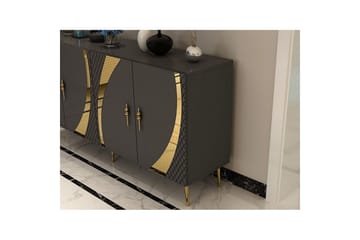Zoman Konsollbord 150 cm - Guld/Antracit - Möbler - Bord & matgrupp - Avlastningsbord & sidobord - Konsolbord & hallbord