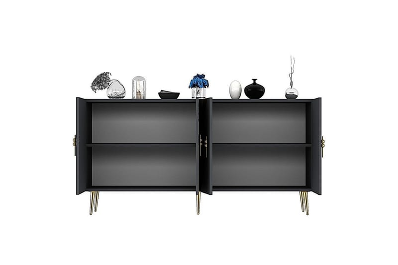 Zoman Konsollbord 150 cm - Guld/Antracit - Möbler - Bord & matgrupp - Avlastningsbord & sidobord - Konsolbord & hallbord