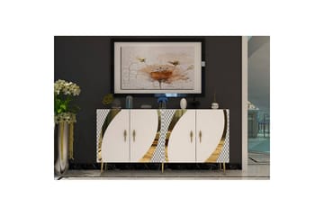 Zoman Konsollbord 150 cm - Guld/Vit - Möbler - Bord & matgrupp - Avlastningsbord & sidobord - Konsolbord & hallbord