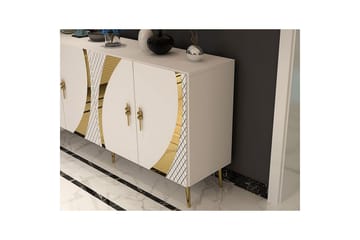 Zoman Konsollbord 150 cm - Guld/Vit - Möbler - Bord & matgrupp - Avlastningsbord & sidobord - Konsolbord & hallbord