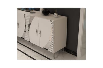 Zoman Konsollbord 150 cm - Vit/Silver - Möbler - Bord & matgrupp - Avlastningsbord & sidobord - Konsolbord & hallbord