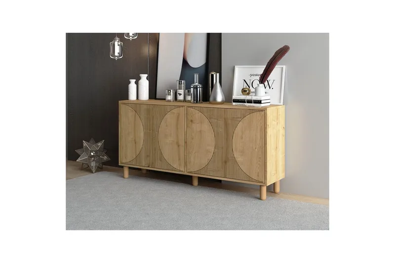 Zyric Konsollbord 150 cm - Ek - Möbler - Bord & matgrupp - Avlastningsbord & sidobord - Konsolbord & hallbord