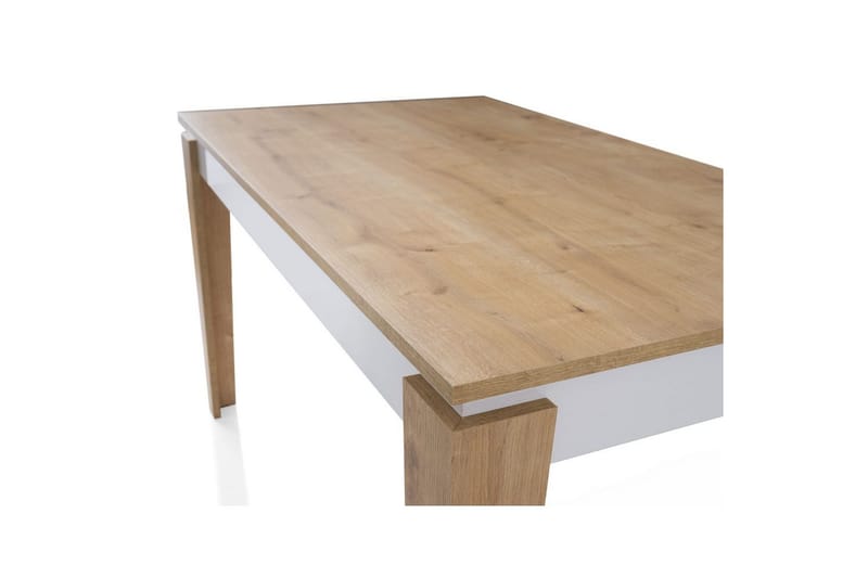 Azoula Matbord 140 cm Rektangulär - Ek/Vit - Möbler - Bord & matgrupp - Matbord & köksbord