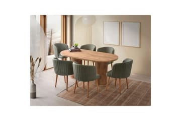 Babilas Matbord 180 cm Oval - Valnöt - Möbler - Bord & matgrupp - Matbord & köksbord