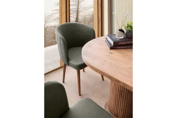 Babilas Matbord 180 cm Oval - Valnöt - Möbler - Bord & matgrupp - Matbord & köksbord