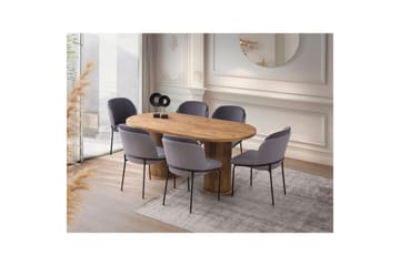 Babilas Matbord 180 cm Oval - Valnöt - Möbler - Bord & matgrupp - Matbord & köksbord