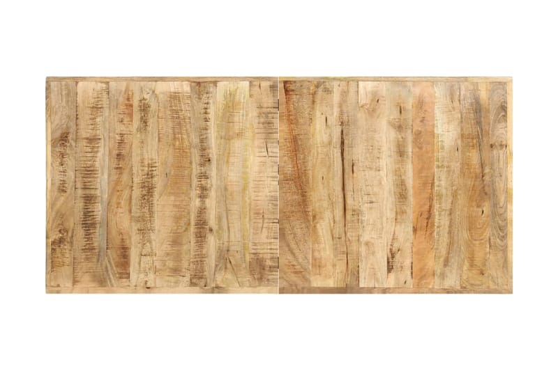 Barbord 150x70x107 cm grovt mangoträ - Brun - Barbord & ståbord