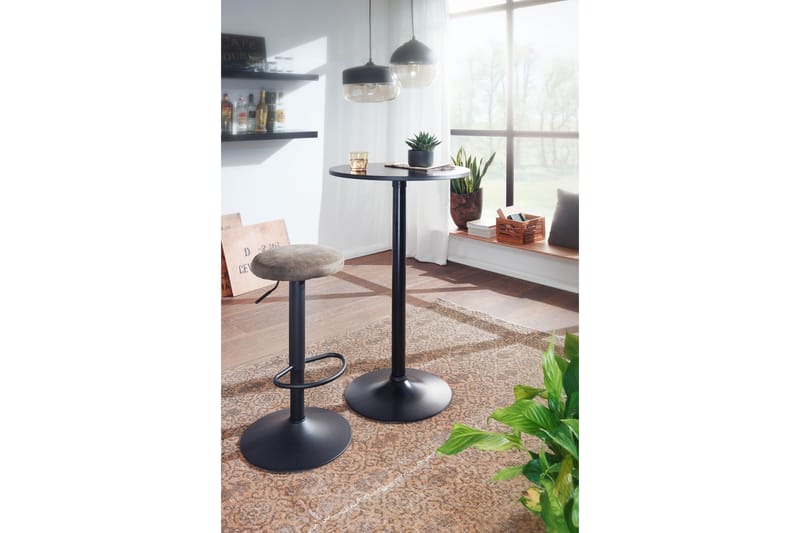 Barbord Clanton 60 cm Runt - Svart - Möbler - Bord & matgrupp - Barbord & ståbord