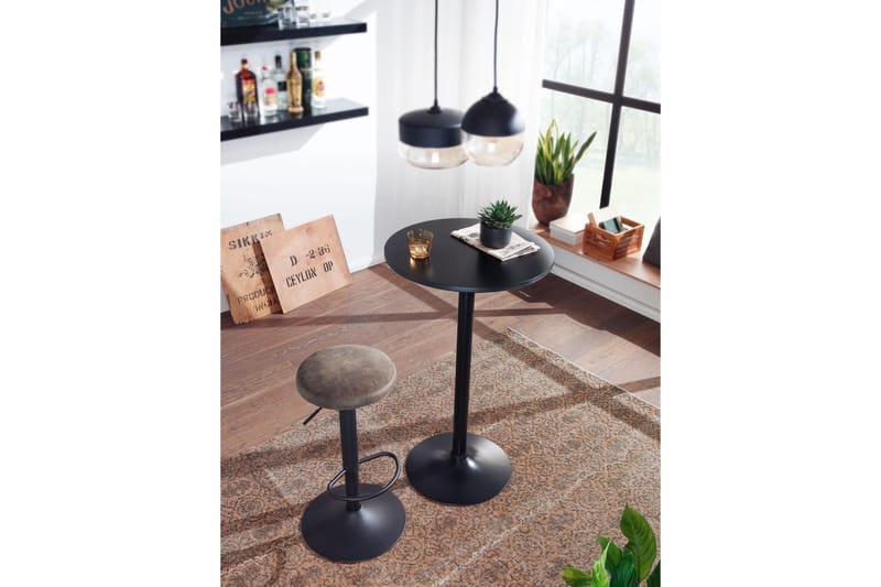 Barbord Clanton 60 cm Runt - Svart - Möbler - Bord & matgrupp - Barbord & ståbord