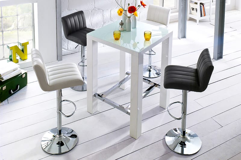 Barbord Kaare Vit - 80 cm - Möbler - Bord & matgrupp - Barbord & ståbord
