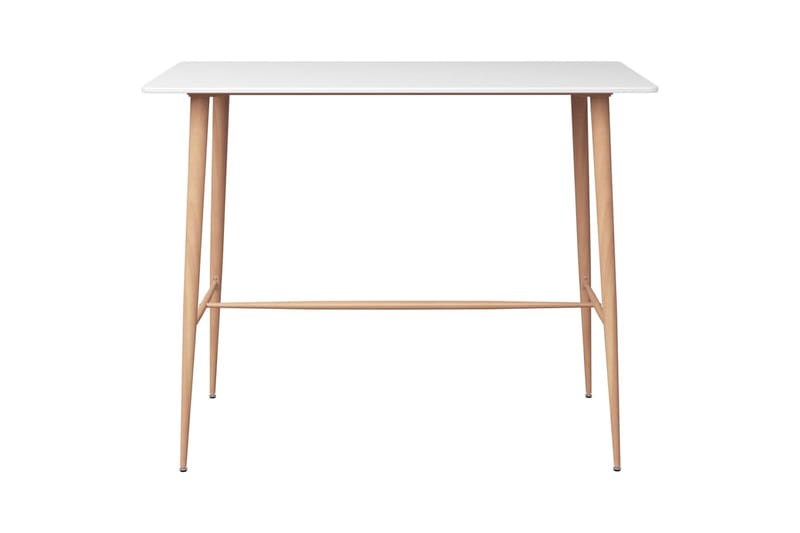 Barbord vit 120x60x105 cm - Barbord & ståbord