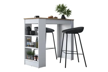 Iwao Barbord 50x120 cm Brun/Vit - Hanah Home - Möbler - Bord & matgrupp - Barbord & ståbord