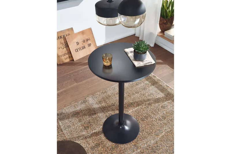 Willowdale Barbord 60 cm Runt - Svart - Möbler - Bord & matgrupp - Barbord & ståbord