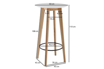 Willowdale Barbord 60 cm Runt - Möbler - Bord & matgrupp - Barbord & ståbord