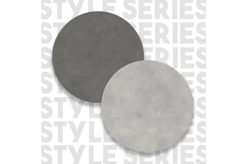 Zambasa Barbord 120 cm - Grå/Natur - Möbler - Bord & matgrupp - Barbord & ståbord