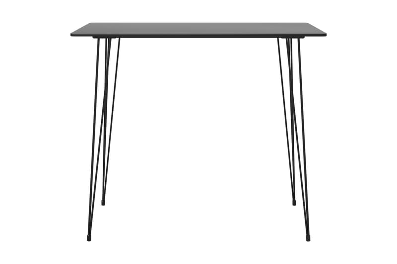 Barbord svart 120x60x105 cm - Svart - Barbord & ståbord