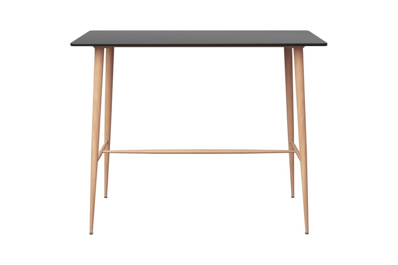Barbord svart 120x60x105 cm - Svart - Barbord & ståbord