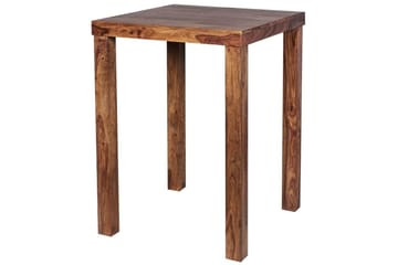 Barbord Wohnling Stabilt Massivt Trä Sheesham 80 x 80 x 110 cm - Möbler - Bord & matgrupp - Barbord & ståbord