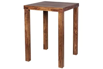 Barbord Wohnling Stabilt Massivt Trä Sheesham 80 x 80 x 110 cm - Möbler - Bord & matgrupp - Barbord & ståbord