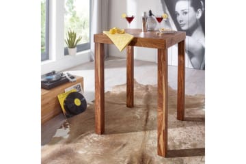 Barbord Wohnling Stabilt Massivt Trä Sheesham 80 x 80 x 110 cm - Möbler - Bord & matgrupp - Barbord & ståbord