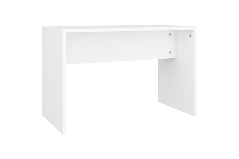 beBasic Sminkbord set vit 74,5x40x141 cm - White - Sminkbord & toalettbord