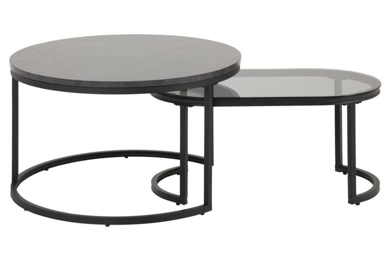 Belgrat Soffbord 70 cm - Svart - Möbler - Bord & matgrupp - Soffbord