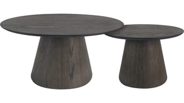 Belvik Soffbord Rund 90 cm - Brun - Möbler - Bord & matgrupp - Soffbord