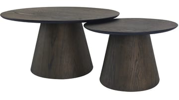 Belvik Soffbord Rund 90 cm - Brun - Möbler - Bord & matgrupp - Soffbord