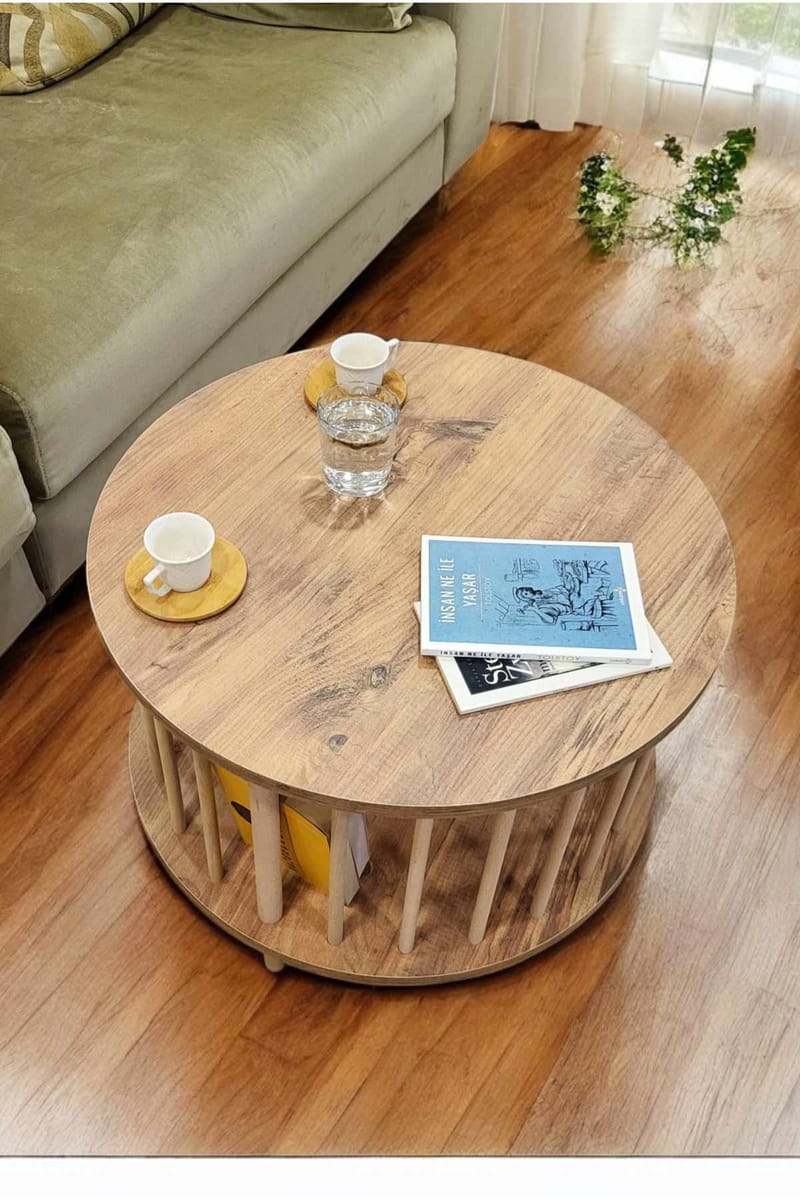 Belvo Soffbord 60x43 cm - Furu - Möbler - Bord & matgrupp - Soffbord