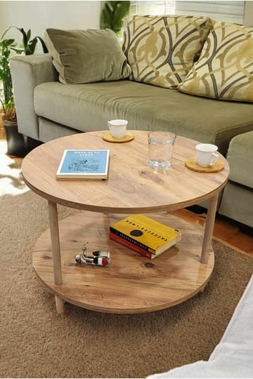 Belvo Soffbord 60x43 cm - Furu - Möbler - Bord & matgrupp - Soffbord