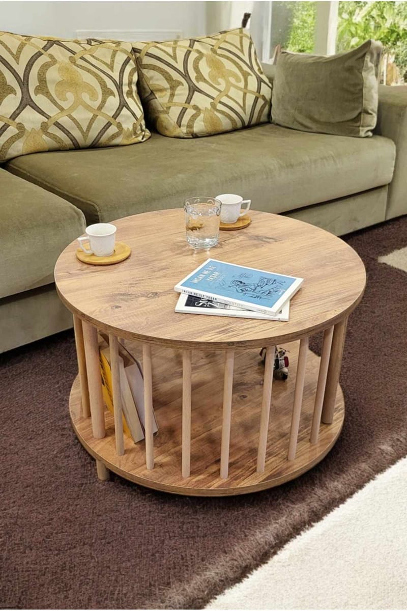 Belvo Soffbord 60x43 cm - Furu - Möbler - Bord & matgrupp - Soffbord
