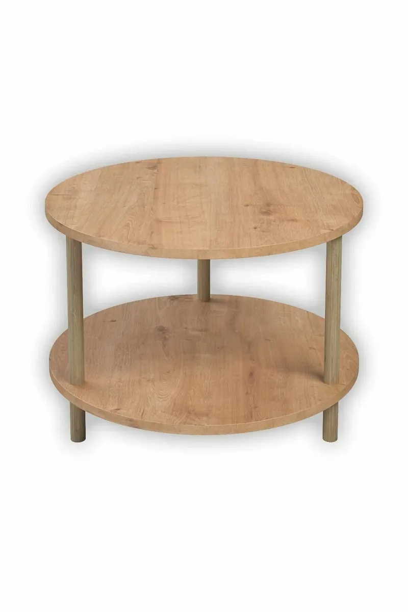 Belvo Soffbord 60x43 cm, Sapphire Oak