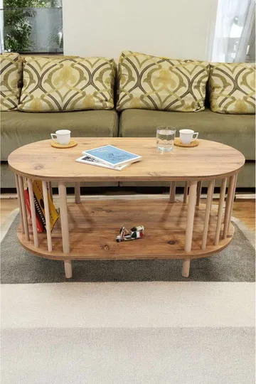 Belvo Soffbord 90x43x45 cm - Furu - Möbler - Bord & matgrupp - Soffbord