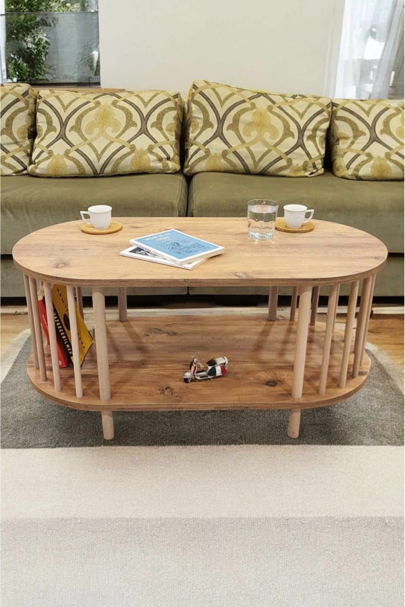 Belvo Soffbord 90x43x45 cm - Furu - Möbler - Bord & matgrupp - Soffbord