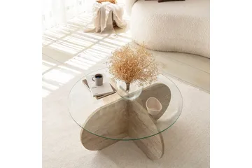 Bengul Soffbord 75 cm - Beige - Möbler - Bord & matgrupp - Soffbord