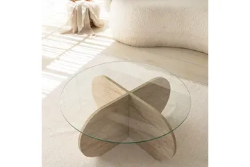 Bengul Soffbord 75 cm - Beige - Möbler - Bord & matgrupp - Soffbord