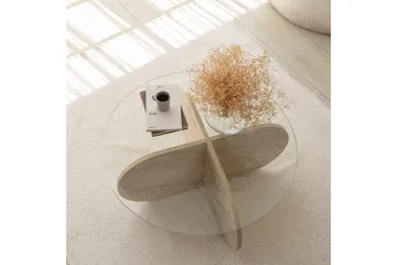 Bengul Soffbord 75 cm - Beige - Möbler - Bord & matgrupp - Soffbord