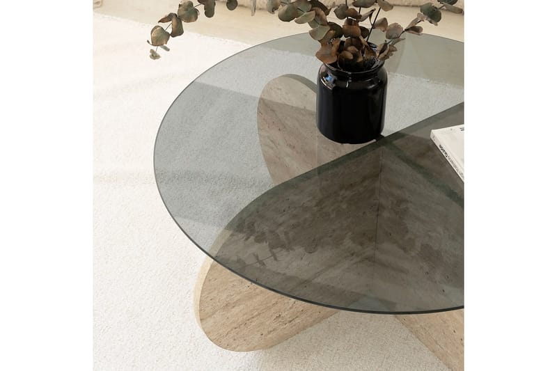 Bengul Soffbord 75 cm - Beige - Möbler - Bord & matgrupp - Soffbord