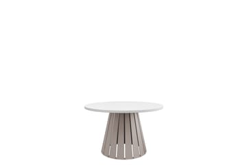 Beige/Vit